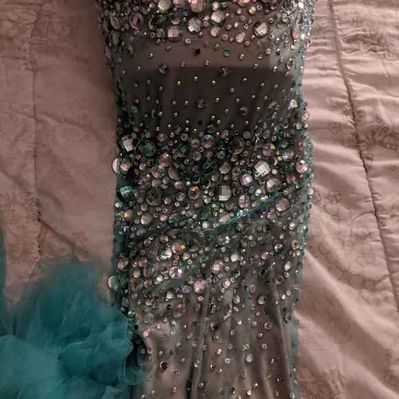 Jovani Mermaid Dress - Picture 3 of 12